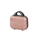 Leziter TraveLux Pro neszeszer keményfedeles 23x30x14 cm rosegold
