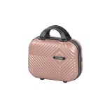 Leziter TraveLux Pro neszeszer keményfedeles 23x30x14 cm rosegold