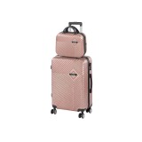 Leziter TraveLux Pro VII gurulós bőrönd szett rosegold