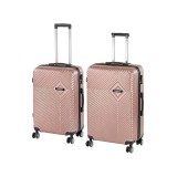 Leziter TraveLux Pro XI gurulós bőrönd szett rosegold