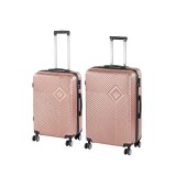 Leziter TraveLux Pro XI gurulós bőrönd szett rosegold