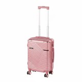 Leziter TraveLux Urban kézipoggyász keményfedeles levehető kerékkel 40x29x19 cm lazacrózsaszín
