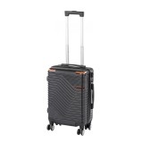 Leziter TraveLux Urban kézipoggyász keményfedeles levehető kerékkel 40x30x20 cm fekete
