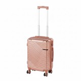 Leziter TraveLux Urban kézipoggyász keményfedeles levehető kerékkel 40x30x20 cm rosegold
