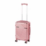 Leziter TraveLux Urban kézipoggyász keményfedeles levehető kerékkel 40x30x20 cm rosegold
