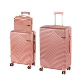 Leziter TraveLux Urban XX gurulós bőrönd szett rosegold