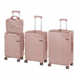 Leziter TraveLux Urban XXV gurulós bőrönd szett