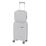 Leziter TraveLux Voyager II gurulós bőrönd szett