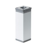 Leziter Uni bútorláb 150 mm ezüst