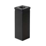Leziter Uni bútorláb 150 mm fekete