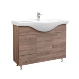 Leziter Vanessa 105 alsó szekrény Szürke Sonoma tölgy