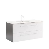 Leziter Vario Clam 100 alsó szekrény mosdóval
