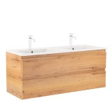 Leziter Vario Forte 120 alsó szekrény mosdóval tölgy-tölgy