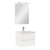 Leziter Vario Forte 60 komplett fürdőszoba bútor fehér-fehér