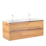 Leziter Vario Trim 120 alsó szekrény mosdóval tölgy-tölgy