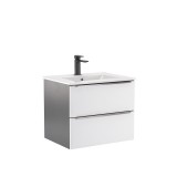 Leziter Vario Trim 60 alsó szekrény mosdóval antracit-fehér