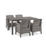 Leziter Venus IV Set 4 személyes kerti bútor garnitúra cappuccino