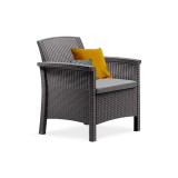 Leziter Venus műanyag kerti szék grafit