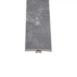 Leziter Vinyl SPC padló burkolatváltó Fjord márvány mintás sötét szürke 2400x45x6 mm