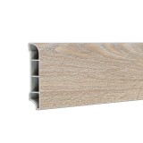 Leziter Vinyl SPC padlószegély Kent tölgy 2400x60x12 mm