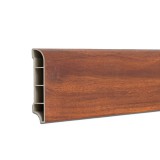 Leziter Vinyl SPC padlószegély Serengeti dió 2400x60x12 mm