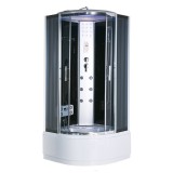 Leziter Vital mélytálcás hidromasszázs zuhanykabin, 90x90 cm-es méretben