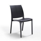 Leziter Volare műanyag kerti szék grafit