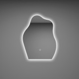 Leziter Wave 60 tükör led világítással 60x80 cm