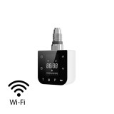 Leziter Wifi-s fűtőpatron törölközőszárító radiátorhoz digitális hőfokszabályozóval 400W fehér