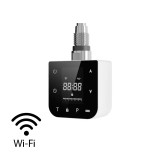 Leziter Wifi-s fűtőpatron törölközőszárító radiátorhoz digitális hőfokszabályozóval 600W fehér