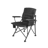 Leziter XL karfás horgász szék pohártartóval fekete