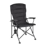 Leziter XL karfás horgász szék pohártartóval fekete