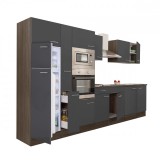 Leziter Yorki 360 konyhabútor yorki tölgy korpusz,selyemfényű antracit fronttal