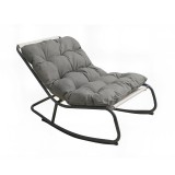 Leziter Zen kerti hintaszék szürke