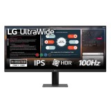LG 29U511A-B 73,7 cm (29") 2560 x 1080 px WFHD LCD Fekete Monitor