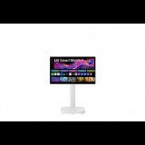 LG 32U889SA számítógép monitor 80 cm (31.5") 3840 x 2160 pixelek 4K Ultra HD LCD Érintőképernyő Fehér (32U889SA-W.AEU)