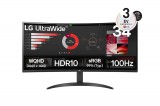 LG 34" 34WR50QK-B LED Curved 34WR50QK-B.AEU