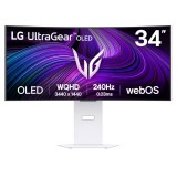 LG 34GX90SA-W 86,4 cm (34") 3440 x 1440 px Wide Quad HD OLED Fehér Számítógép monitor