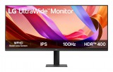 LG 34U511A-B LED display 86,4 cm (34") 2560 x 1080 px WFHD Fekete Monitor