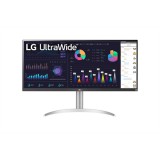 LG 34WQ650-W monitor 86,4 cm (34") 2560 x 1080 px 4K Ultra HD LCD Ezüst, Fehér