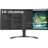 LG 35WN75CP-B LED display monitor 88,9 cm (35") 3440 x 1440 px UltraWide Quad HD Fekete