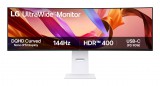 LG 49U950A-W monitor 124,5 cm (49") 5120 x 1440 pixel Dual QHD LED Fekete, Fehér
