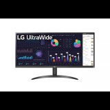 LG Electronics LG 34WQ500-B számítógép monitor 86,4 cm (34") 2560 x 1080 pixelek UltraWide Full HD LED Fekete (34WQ500-B)