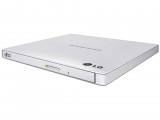 LG External DRW HLDS GP57EW40, Ultra Slim Portable, White GP57EW40.AHLE10B