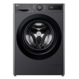 LG F4WR510SBM elöltöltős mosógép gőz funkcióval szürke (F4WR510SBM)