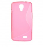 LG F70 D315, TPU szilikon tok, S-Line, pink