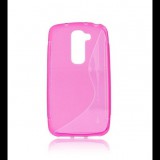 LG G2 Mini D620, TPU szilikon tok, S-Line, pink (60228) - Telefontok