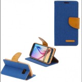 LG G5, Oldalra nyíló tok, stand, Canvas Book, kék (43730) - Telefontok