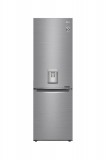 LG GBF61PZJMN kombinált hűtőszekrény Szabadonálló 341 L E Ezüst