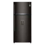 LG GTF744BLPZD kombinált hűtőszekrény Szabadonálló 509 L E Fekete